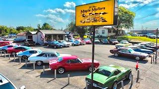 American HotRods Maple Motors 7/8/24 Inventory Walk Muscle Cars For Sale Olds Deals USA Retro Rides