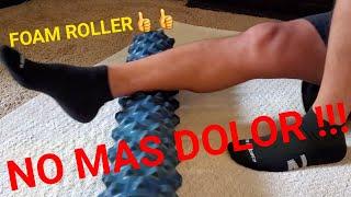 RODILLO DE ESPUMA | FOAM ROLLER | Ejercicios para aliviar dolor después de correr