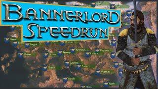 Conquering ALL of Calradia in 7 hours  - Mount and Blade II Bannerlord 100% Speedrun | version 1.2.1