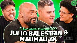 MAUMAU E JÚLIO BALESTRIN JUNTOS NO PODPAH! - Melhores Momentos