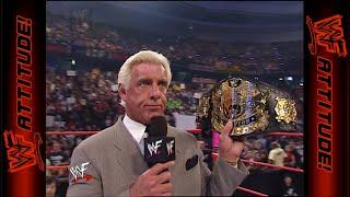 Ric Flair presents the new Undisputed Championship Belt | WWF RAW (2002) 1