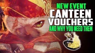 ️ NEW EVENT! TONS Of CANTEEN Vouchers And Why You Need Them! Monster Hunter World Events