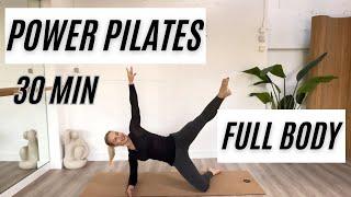 POWER PILATES 2  FULL BODY WORKOUT (30 MIN) #pilates #fullbodyworkout