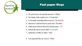 Plant Breeding and Genetics Important MCQs | AD Darms | AO | Agri tests Prep | Agrarians Instituted