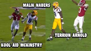 Malik Nabers Vs Kool Aid McKinstry & Terrion Arnold  (2024 NFL Draft) WR Vs CB Matchup