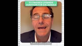 CFO David Wallace (Andy Buckley) auditions for DataRails Brand Ambassador