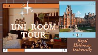 University Room Tour | Dark Academia inspired | Founders, Royal Holloway University |