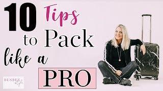 10 Tips to Help you Pack Like a Pro with ONLY a Carry On!!