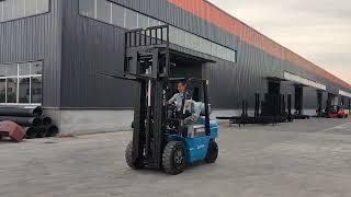 Hitop 3 ton lpg gasoline forklift gas fork lifter 3.5 ton propane forklift with 5m height