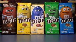 CTC Review #194 - M&M's Candy Bars: All 5 Flavors