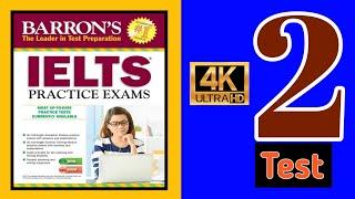 BARRON'S IELTS LISTENING TEST - 2 | barron's ielts listening test - 2 | IELTS | RUTVIK IELTS |