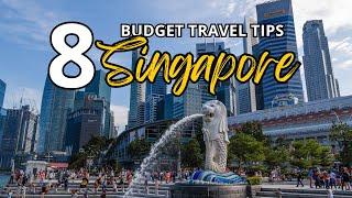 8 Tips to Travel to Singapore on a BUDGET! (CHEAP FOOD & HOTELS)