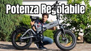 PVY Z20 Plus Ottima Bici Elettrica a Pedalata Assistita con Potenza Regolabile da 250W a 1000W