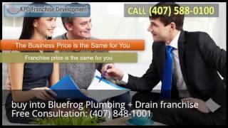 buy into Bluefrog Plumbing + Drain franchise