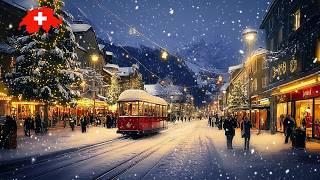 Winter Wonderland in Switzerland, Most Beautiful Places In Switzerland Snowfall, Christmas Markets