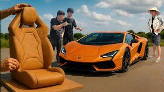 Building a Lamborghini Revuelto Supercar from Clay – By Hand