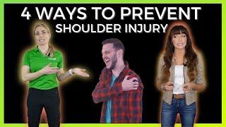 4 WAYS TO PREVENT SHOULDER INJURY | Workplace safety tips.