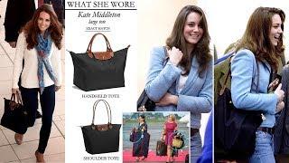 Kate's Love of Longchamp Tote Bags Basically Makes Her the Most Relatable Royal Ever