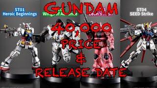 Gundam Assemble HEROIC BEGINNINGS SET, WINGS OF ADVANCE SET , ZEON’S RUSH SET & SEED STRIKE SET