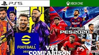 eFootball 2023 PS5 Vs eFootball PES 2020 Xbox One