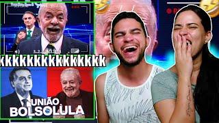 REACT Maluquices de LULA VS BOLSONARO E O DEBATE MAIS INSANO DAS ELEIÇÕES 2022