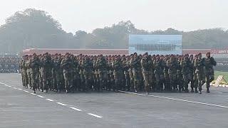 The annual Army Day Parade 2020 at Cariappa Parade Ground in New Delhi