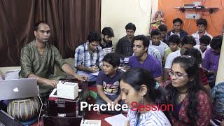 Raag Yaman | Practice Session | Pt Kuldeep Sagar | Students | Alaap Music Academy, Chennai.