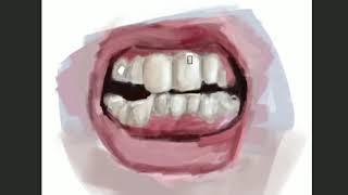 Daily practice 1 - Teeth   by Chimera arts.