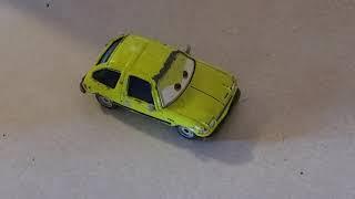My Cars 2 Acer die-cast lost some of his paint.    :(