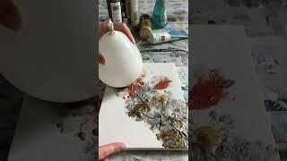 ‍ abstract acrylic painting tutorial, modern art, abstract art tutorial for beginners acrylic