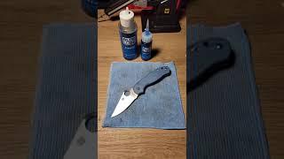 Basic Knife Maintenance #spyderco #edc #knives #benchmade #gear #shorts