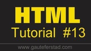 HTML Tutorial 13 Adding Pictures to your Website