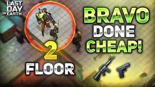 CHEAPEST WAY TO CLEAR BUNKER BRAVO FLOOR 2! MAP GUIDE INCLUDED! - Last Day on Earth: Survival