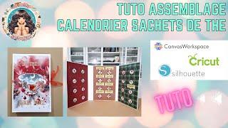 TUTO MONTAGE CALENDRIER DE L'AVENT SACHETS DE THÉ