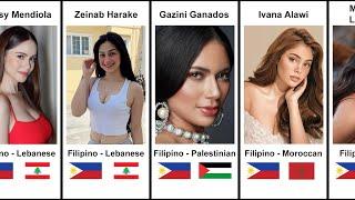 Filipina Celebrities with Arabian blood