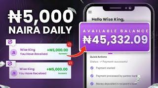 App For Earning Money Without Investment!! How to Earn Money ₦5,000 Daily Without Investment 2024