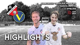 Highlights aus dem Spiel Altona 93 gegen SC Victoria | 2. Spieltag Gamesright Oberliga Hamburg