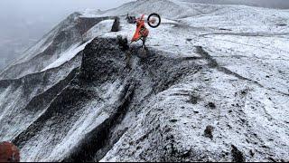 Treverton PA Hill Climbs In The Snow!!