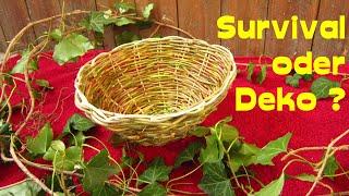 Survival or decoration? Basket weaving with ivy tendrils (EN subtitles)