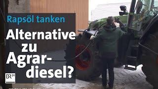 Alte Alternative: Rapsöl statt Agrardiesel | BR24