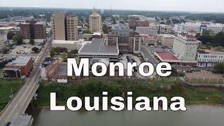 Drone Monroe, Louisiana | Ouachita River