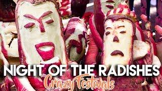 NIGHT OF THE RADISHES | STRANGE FESTIVAL OAXACA CITY MEXICO