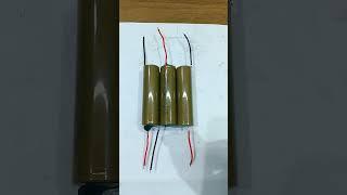 How To Make A 12V Battery Using 3.7V Battery ! #shorts