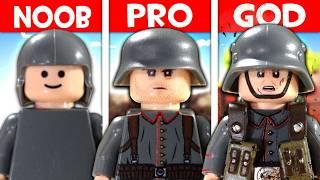 I started a Lego WW1 Build Challenge... NOOB vs PRO vs GOD!