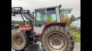 1983 massey ferguson 675 turbo w/bergsjø front loader