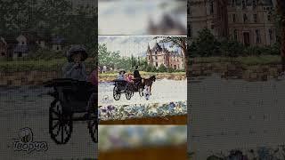 Вишивка хрестиком від DIMENSIONS «M’Lady’s Chateau» (Леди Шато, 03790). Процес вишивки та результат.