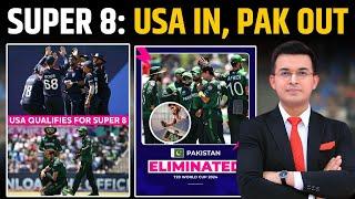 IRE vs USA : Super 8 में USA IN, PAK Out! Pakistan Are Out of the T20 World Cup 2024