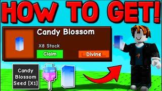 *NEW* HOW TO GET CANDY BLOSSOM (Free Glitch) in GROW A GARDEN! ROBLOX