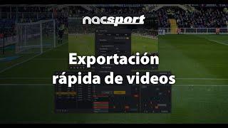 Exportación rápida de clips