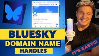 How to Make Your Bluesky Username your Website Domain Name  #godaddy #com #namecheap #bluehost